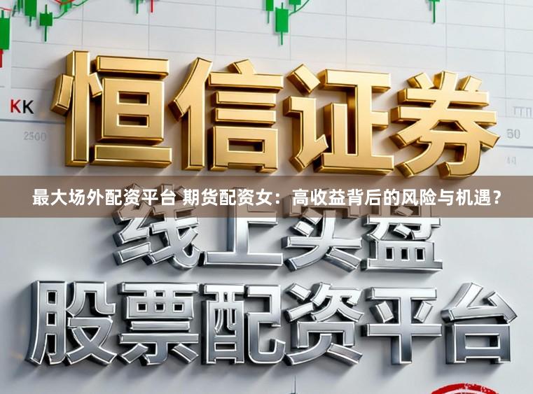 最大场外配资平台 期货配资女：高收益背后的风险与机遇？